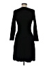 Joie Solid Black Casual Dress Size M - photo 2