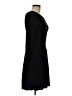 Joie Solid Black Casual Dress Size M - photo 4
