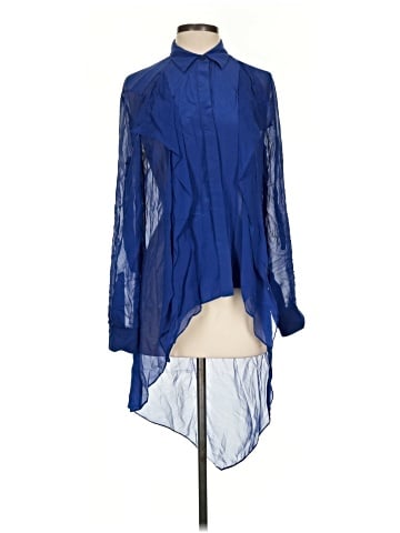 BCBGMAXAZRIA Long Sleeve Blouse (view 1)