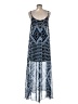 Express Blue Casual Dress Size M - photo 2