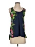 Candie's 100% Polyester Blue Sleeveless Blouse Size XS - photo 1
