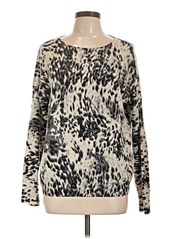 Amicale Cashmere Pullover Sweater (view 1)