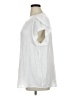 Peach White Short Sleeve Blouse Size 1X - photo 5