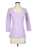 Boston Proper Purple 3/4 Sleeve Top Size XS - photo 1