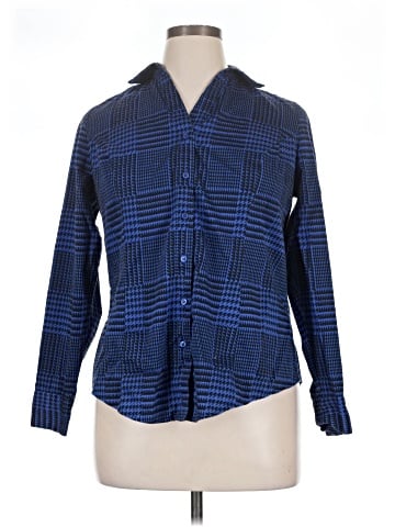 Lane Bryant Long Sleeve Button-Down Shirt (view 1)