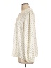 Talbots Polka Dots Ivory Long Sleeve Blouse Size XL - photo 5