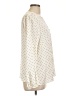 Talbots Polka Dots Ivory Long Sleeve Blouse Size XL - photo 4