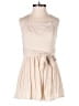 Kimchi Blue Solid Tan Ivory Cocktail Dress Size 0 - photo 1