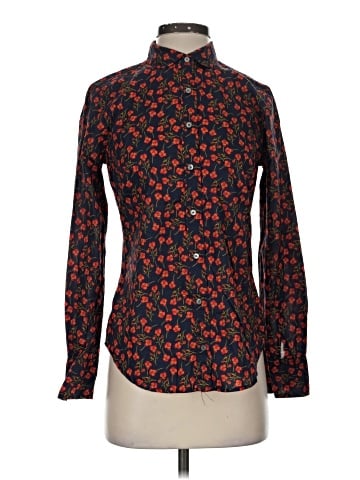 Liberty Art Fabrics for J.Crew Long Sleeve Blouse (view 1)