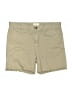Current/Elliott 100% Cotton Solid Tan Khaki Shorts Size 32 waist - photo 1
