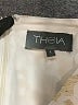 Theia Animal Print Ivory Cocktail Dress Size 4 - photo 7