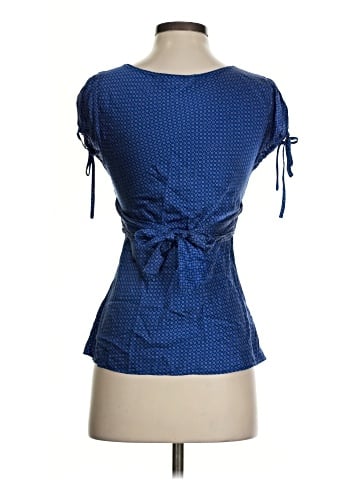 Express Design Studio Short Sleeve Blouse (view 2)