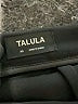 Talula Solid Black Casual Skirt Size XS - photo 4