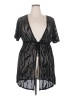 Anne Cole Collection Black Kimono Size XXL - photo 1