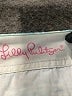 Lilly Pulitzer 100% Cotton Tropical Blue Khaki Shorts Size 4 - photo 3