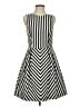 Zara Basic Chevron-herringbone Ivory Black Casual Dress Size S - photo 1