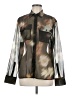 Rag & Bone Print Brown Long Sleeve Blouse Size M - photo 1