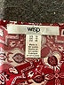 Wisp Print Burgundy Casual Dress Size 14 - photo 7