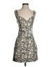 Zara Graphic Gray Cocktail Dress Size S - photo 1