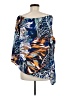 Allison Joy 100% Polyester Blue 3/4 Sleeve T-Shirt Size M - photo 2