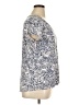 Chaps Blue Short Sleeve Blouse Size XL - photo 4
