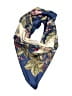 Salvatore Ferragamo Floral Blue Scarf One size - photo 1