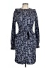 Boden Paisley Blue Casual Dress Size 10R - photo 1