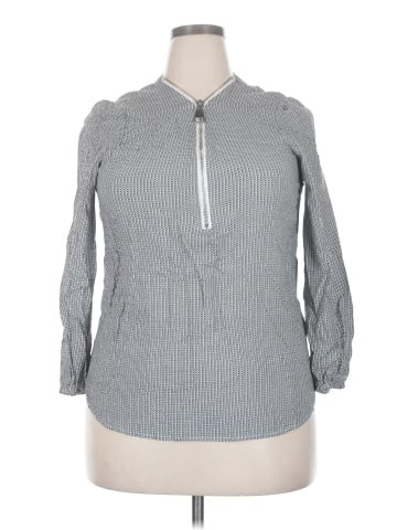 Philosophy Republic Clothing Long Sleeve Blouse (view 1)