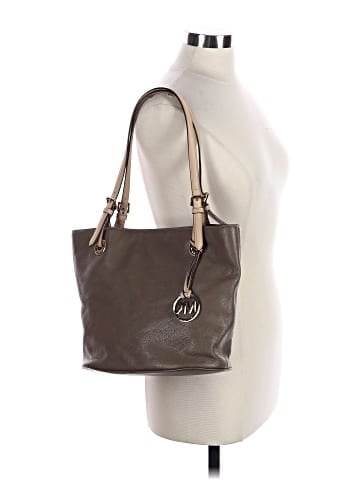 MICHAEL Michael Kors Leather Tote (view 2)