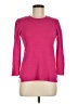 Aqua 100% Cashmere Pink Cashmere Pullover Sweater Size M - photo 1