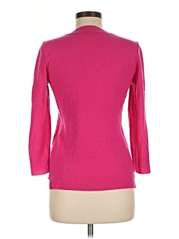Aqua Cashmere Pullover Sweater (view 2)