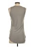 Jessica Simpson 100% Nylon Silver Sleeveless Top Size S - photo 2