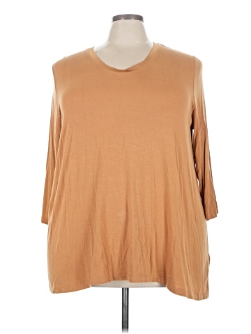 H By Halston 3/4 Sleeve T-Shirt (view 1)