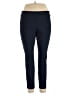 Christopher & Banks Solid Blue Active Pants Size 14 - photo 1