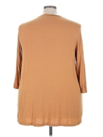 H By Halston 3/4 Sleeve T-Shirt (view 2)