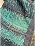 Herve Leger Chevron-herringbone Teal Cocktail Dress Size M - photo 7