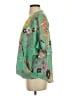 Umgee 100% Polyester Green 3/4 Sleeve Blouse Size S - photo 5