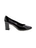 The Flexx 100% Leather Black Heels Size 9 1/2 - photo 1