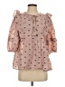 Umgee Pink 3/4 Sleeve Blouse Size S - photo 1