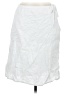 Max Studio 100% Cotton Solid White Casual Skirt Size 8 - photo 1