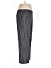 Eileen Fisher Stripes Gray Linen Pants Size L - photo 4