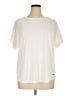 Jones New York Ivory Short Sleeve Top Size XL - photo 1