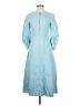 Tibi Blue Casual Dress Size 2 - photo 1