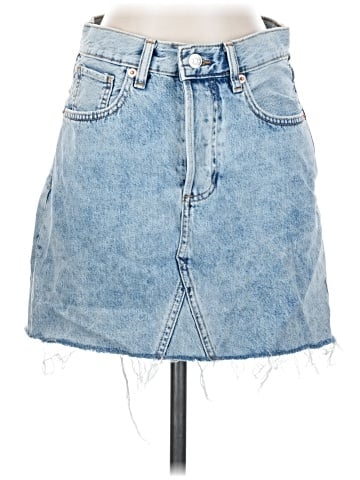 MNG Denim Skirt (view 1)