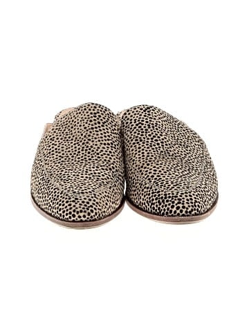 Madewell The Frances Loafer Mule in Spotted Calf Hair (view 2)