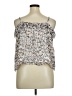 Express Silver Sleeveless Blouse Size XL - photo 2