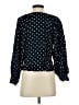 Old Navy 100% Rayon Polka Dots Black Long Sleeve Blouse Size XS - photo 2