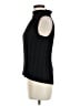 Maje 100% Polyester Black Sleeveless Blouse Size Med (2) - photo 5