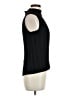 Maje 100% Polyester Black Sleeveless Blouse Size Med (2) - photo 4