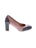 Journee Collection Color Block Pink Gray Heels Size 6 1/2 - photo 1